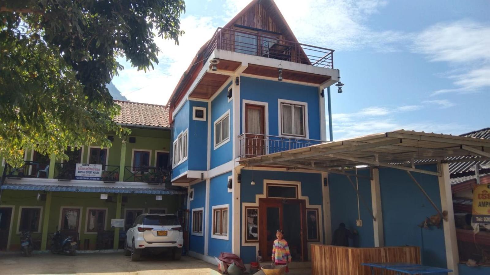 Amphai Guest House Nong Khiaw Exterior photo